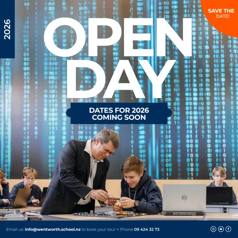 Open Day dates for 2026 coming soon...