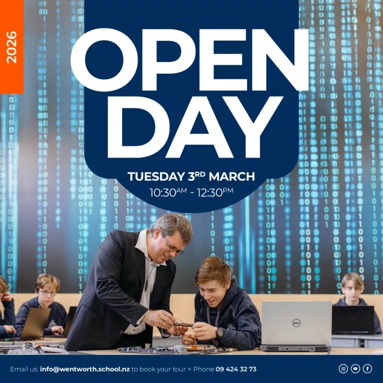 Open Day - Tuesday 3rd March